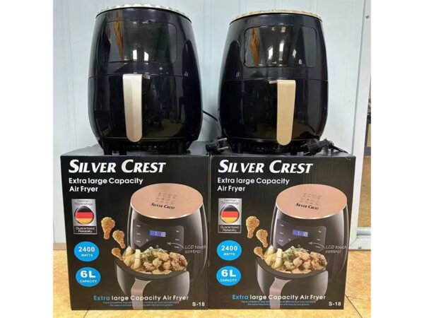 1 Silver Crest Air Fryer(6L Capacity)